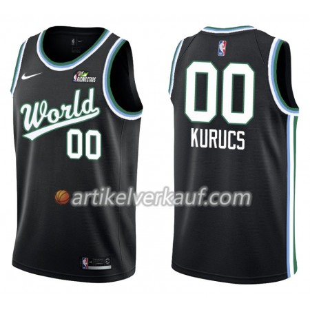 NBA Brooklyn Nets Trikot Rodions Kurucs 00 Nike 2019 Rising Star Swingman - Herren